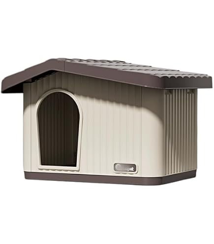 Amazon | Honey Zone プラスチック製 耐候性 猫ハウス 屋内・屋外兼用